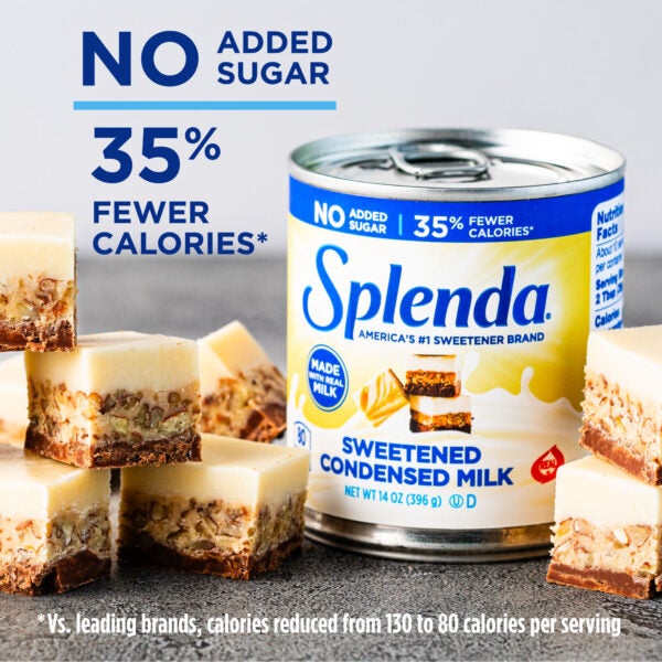 Splenda Sweetened Condensed Milk - No Added Sugar - 35% Fewer Calories