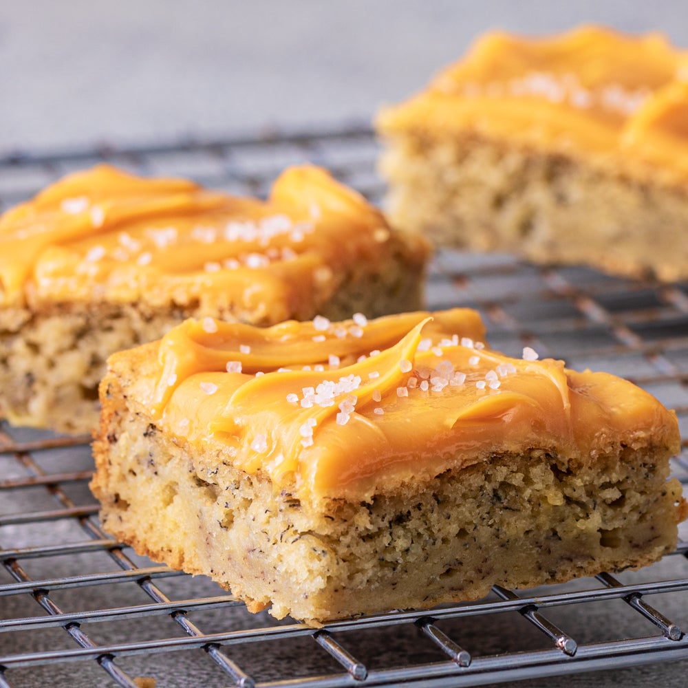 Salted Caramel Banana Bars - Splenda®
