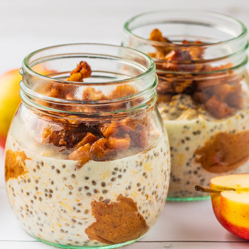 Apple Pie Overnight Oats - Splenda®