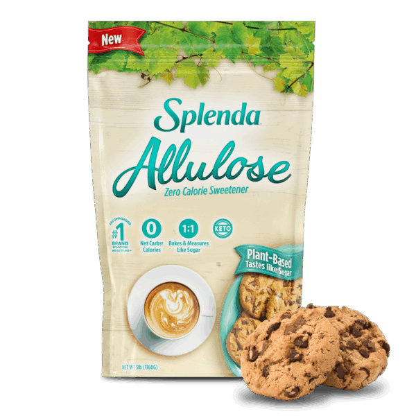 Splenda Allulose Zero Calorie Sweetener 3lb Pouch